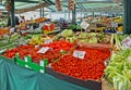 Market stall Royalty Free Stock Photo