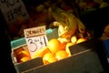 Market Stall Fruit Scene in England Royalty Free Stock Photo