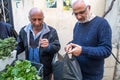 A market stall in Sidon in southern Lebanon Royalty Free Stock Photo