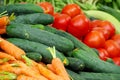 Market stall for vegetable Royalty Free Stock Photo