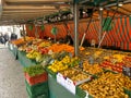 Market stalls in Germany