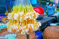 Sweet fragrant of flower offerings, Yangon, Myanmar