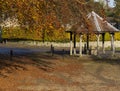 Market stand in Autumn Royalty Free Stock Photo