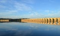 The Market Street Bridge Susquehanna River Harrisburg Pennsylvania Royalty Free Stock Photo