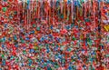 Market Theater Gum Wall in Pike Market in Seattle Royalty Free Stock Photo