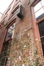 Market Theatre in Post Alley Gum Wall Seattle Washington USA