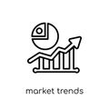 Market trends icon from Economyandfinance collection.