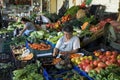 Market Women on market, Mercado Do Bolhao, Porto