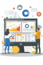 Marketers and SEO specialists optimizing website content following best practices in web governance.