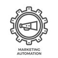 Marketing automation icon