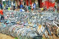 Marketing bicycles at Busia district in Uganda