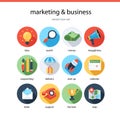 Marketing and bisiness icons