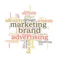 Marketing brand advertising Royalty Free Stock Photo