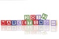 Marketing plan concept Royalty Free Stock Photo