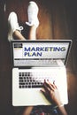 Marketing Plan Strategy Tactics Guidelines Concept Royalty Free Stock Photo