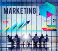 Marketing Planning Strategy Vision Advertisement Concept Royalty Free Stock Photo