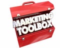 Marketing Toolbox Resources Information Tips Tricks Royalty Free Stock Photo