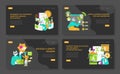 Marketing Tools Cat. Flat Vector