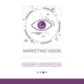 Marketing Vision Business Idea Banner With Copy Space