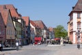 Marketplace of the old town of Bayreuth.