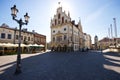 Marketplace in Rzeszow Royalty Free Stock Photo