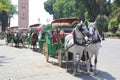 Markets of the city of Marrakesh, Morocco y.s