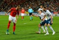 Marko Arnautovic against Russian players Daler Kuzyaev and Vladimir Granat