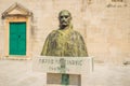 Marko Martinovic was a sailor and shipbuilder. Monument in Perast city, Montenegro