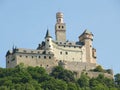 Marksburg Castle at Braubach Germany Royalty Free Stock Photo