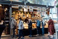 Markthal Rotterdam Building by MVRDV architects. People shopping food