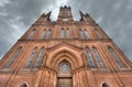 Marktkirche Church in Wiesbaden, Germany Royalty Free Stock Photo