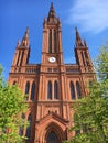 Marktkirche Wiesbaden, Germany Royalty Free Stock Photo