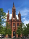 Marktkirche Wiesbaden, Germany Royalty Free Stock Photo
