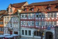 Marktplatz square in Schwabisch Hall, Germany Royalty Free Stock Photo