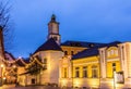 Marktplatz square with St. John's Church in Feldkirch