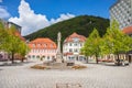 Marktplatz of Suhl Royalty Free Stock Photo