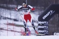 Markus Bader - cross country skier Royalty Free Stock Photo