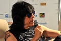 Marky Ramone Grammy Award musician during a press conference Royalty Free Stock Photo