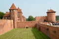 MARLBORK, POLAND. View of the towers of the Teutonic Chateau