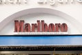 Marlboro neon Royalty Free Stock Photo