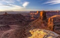 Marlboro Point and Shafer Canyon Sunrise