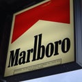 Marlboro sign in Cyprus