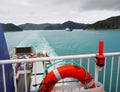 Marlborough Sounds, Cook Strait Ferry, New Zealand