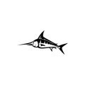 Marlin icon. fishing logo