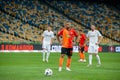 Marlos football player in action during the football match of UPL Shakhtar - Kolos