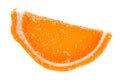 Marmalade candy in the form of a slice of orange Royalty Free Stock Photo