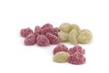 Tasty jelly candies on white background Royalty Free Stock Photo