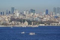 marmara sea view from topkapi palace istanbul turkey Royalty Free Stock Photo