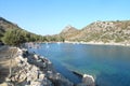 Marmaris Bozukkale is just a corner from heaven, come here by boat or yacht, the sea is very clean and the view is superb Royalty Free Stock Photo