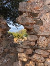 Marmaris, MuÃÅ¸la, Turkey. Cleopatra Island. Ancient city of Kedrai ruins